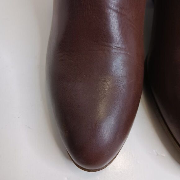 Frye Women's size 8M Leather Double Zip Ankle Boot - Picture 4 of 11